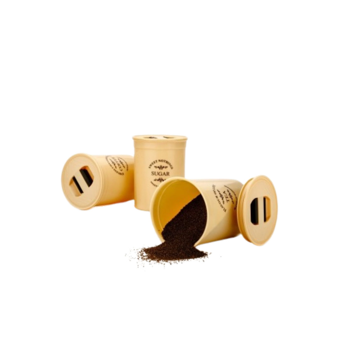3 Pcs Tea Coffee Sugar