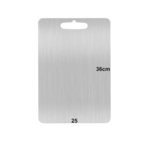 SS Chopping Board Large 355x250mm